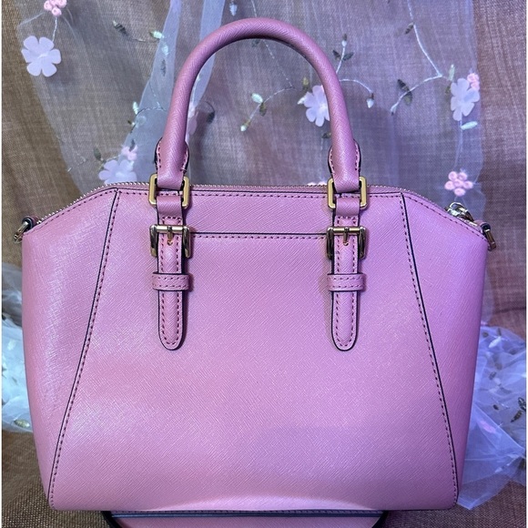 Michael Kors NWOT Large Satchel with D Rings - Picture 3 of 13